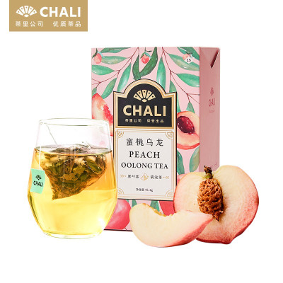 茶里ChaLi蜜桃乌龙盒装45g