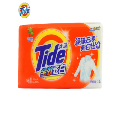 汰渍(Tide) 全效360度三重功效洗衣皂 238g/块 36块/箱(单位:块)