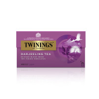 川宁 TWININGS 欧式大吉岭红茶 袋泡茶包 2G×25包 盒装(单位:盒)