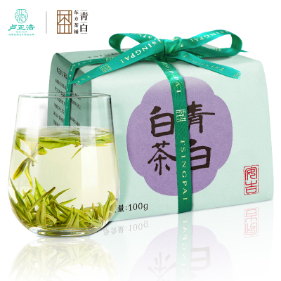 卢正浩2021新茶上市 茶叶绿茶 明前特级安吉白茶茶叶春茶传承包(原产地好茶 6122002)100g