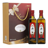 阿格利司(AGRIC)特级初榨橄榄油礼盒 750ml*2 希腊原装进口 团购福利食用油礼盒
