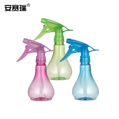 安赛瑞 手扣式小型喷雾器 250ml 清洁消毒工具 多功能喷水壶 透明洒水器 颜色随机26911