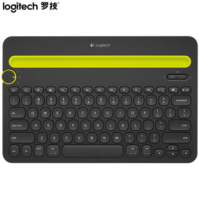 罗技(Logitech)K480 键盘 无线蓝牙键盘 办公键盘 女性便携 超薄键盘 笔记本键盘 黑色