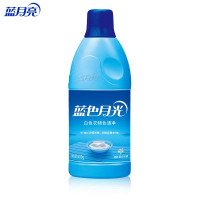 蓝月亮 蓝色月光 白色衣物色渍净 漂渍液 漂白剂 白漂600g/瓶 含氯除菌 清洁下水道 除菌率99.9%