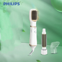 飞利浦(PHILIPS)电卷发棒 吹风 造型梳梳子 卷直两用 卷发器 快干 适用粗硬发质 细软发质HP8663