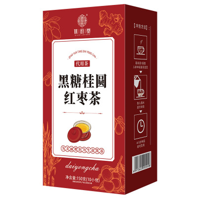 谯韵堂 黑糖桂圆红枣茶150g/盒