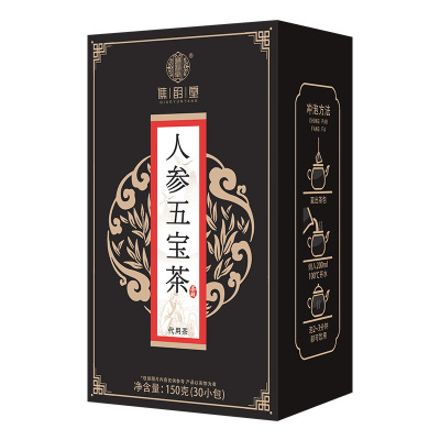 谯韵堂人参五宝茶150g/盒