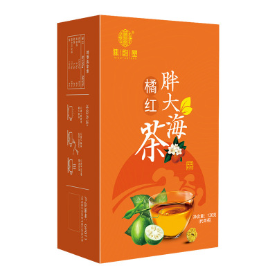 谯韵堂 胖大海橘红茶 120g/盒