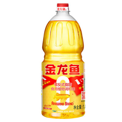 金龙鱼 食用油 非转基因 黄金比例食用调和油 1.8L