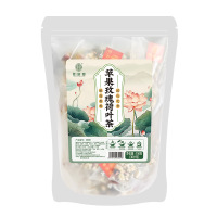 谯韵堂 苹果玫瑰荷叶茶150g/袋