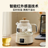 小熊(Bear) YSH-M08B3 全玻璃壶体 养生壶 煮茶壶花茶壶 24h预约24h保温 0.8L