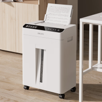 得力(deli)GA810 全自动碎纸机 自动进纸60张 德标5级高保密大型商务办公家用文件粉碎机带钉碎纸