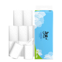 洁柔(C&S)TW004401A 白玉兰无芯卷纸 加厚四层 70克*12卷840g.