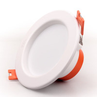 佛山照明(FSL)6寸20W LED筒灯嵌入式天花孔射灯吊顶商用玄关过道全铝材全白开孔160-170mm白光6500K