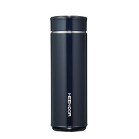 希诺 XN-7601 保温杯 304不锈钢水杯大容量 车载过滤茶杯子 紫罗兰 420mL