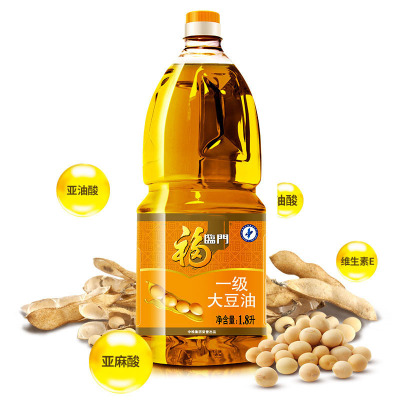 福临门 大豆色拉油 1.8L