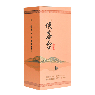 侠客台 宗师酒 53度酱香白酒 500ml/瓶