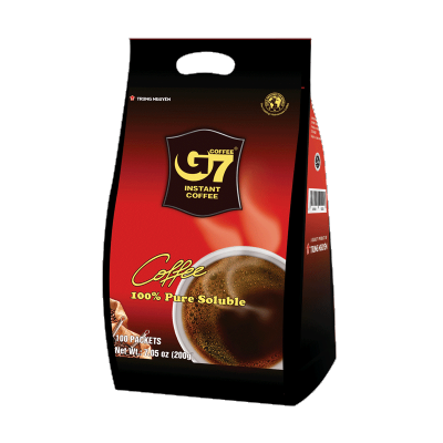 中原G7速溶纯黑咖啡(固体饮料)200g