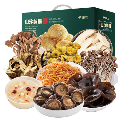 绿次方绿次方山珍纳福-食味山珍礼盒1140g