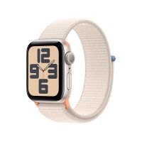 Apple Watch SE 2023款智能手表GPS款40毫米星光色铝金属表壳星光色回环式运动型表带MR9W3CH/A