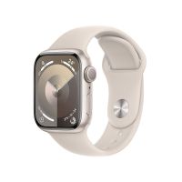 Apple Watch Series9智能手表GPS款41毫米星光色铝金属表壳星光色运动型表带M/L MR8U3CH/A