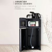 沁园(TRULIVA) 茶吧机直饮机 家用办公用独立茶水柜即热恒温推拉下置式双壶烧水器LNS683-8F(线下同款)