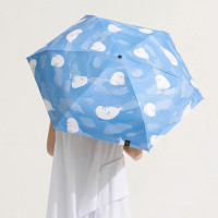蕉下(BENEUNDER)太阳伞 防晒防紫外线遮阳伞女士雨伞户外晴雨两用伞 栖寻系列五折伞-浮豹