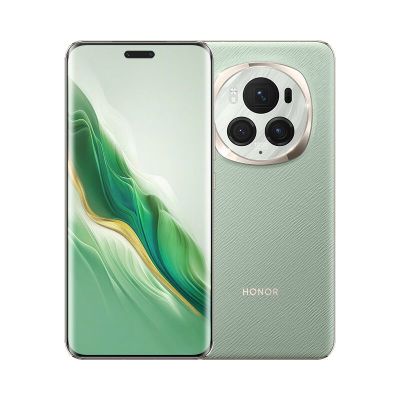 荣耀Magic6 Pro 荣耀鸿燕通信 单反级荣耀鹰眼相机 第三代骁龙8芯片 12GB+256GB 麦浪绿5G AI手机