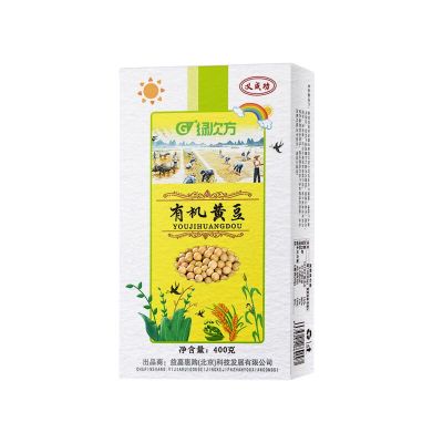 绿次方有机黄豆400g*3盒