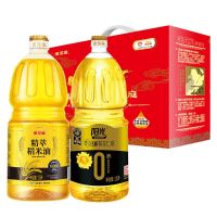 金龙鱼 黄金油 礼盒B款3L(稻米油1.5L+葵花油1.5L)