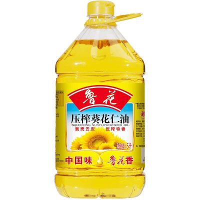 鲁花压榨葵花仁油/5L