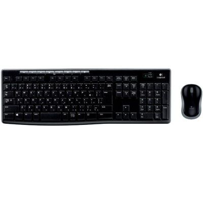 罗技(Logitech) MK270 蓝牙 无线键鼠套装 1.00 个/套 (计价单位:套) 黑色