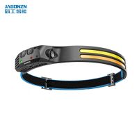 简工智能(JAGONZN) BYL-06C GJ智能轻便头灯 3.7V 3×3W 6000K LED IP65黑色