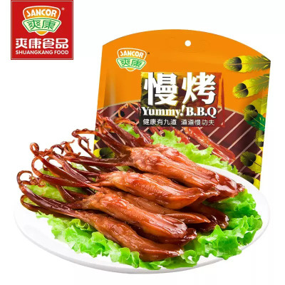 爽康225慢烤鸭舌225g