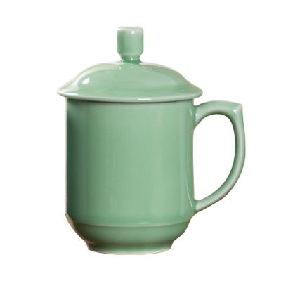 菲驰(VENES) FC-228JC青瓷杯 480ml 水杯 (计价单位:个) 绿色