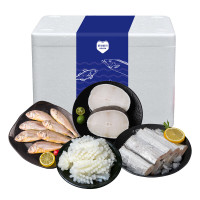 鲜到鲜得 海鲜礼盒24K1款1640g