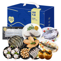 鲜到鲜得 海鲜礼盒24K8款4590g