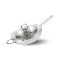Fissler菲仕乐马克普乐30厘米单柄炒锅 EM6823300012