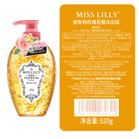 蜜斯莉玫瑰香氛花瓣沐浴露520g[CJMSL41109]