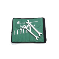 长鹿镜面双头呆扳手组套(Cr-V)8PCS