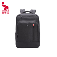 爱华仕(OIWAS) 双肩包 出差旅行 15.6英寸男士背包笔记本电脑包OCB4433GA黑色