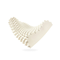 佳奥(JAGO)波浪型颗粒乳胶枕J13B26AW2-BK白色60*37*11-9cm×1只