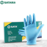 世达(SATA)4.5g标准型一次性丁腈手套S号SF0604 100只/盒