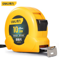 得力(deli)钢卷尺DL281025(黄)10mx25mmx1个
