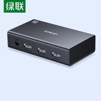 绿联(UGREEN)4K30Hz HDMI分配器 一分二 1进2出视 默认默认