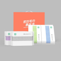 最生活春风毛巾 四条礼盒 A-1210-4