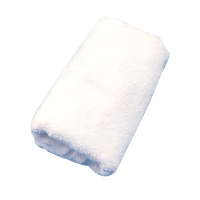 洁丽雅全棉毛巾75*40cm白色130g