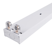 FSLT8LED双管平盖空支架双端(水晶灯座)1.2米