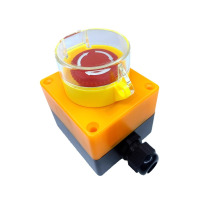 一佳 急停开关(蘑菇头自锁)带按钮盒保护罩 YJ-139-LAY37