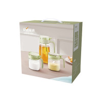 艾逸瑶选 晶萃系列 油壶调味罐3件套 CJ-21124